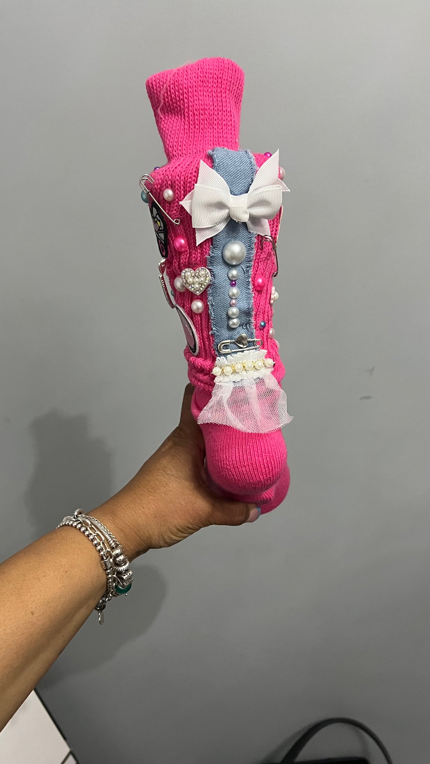 Hello kitty Bling Junk Socks