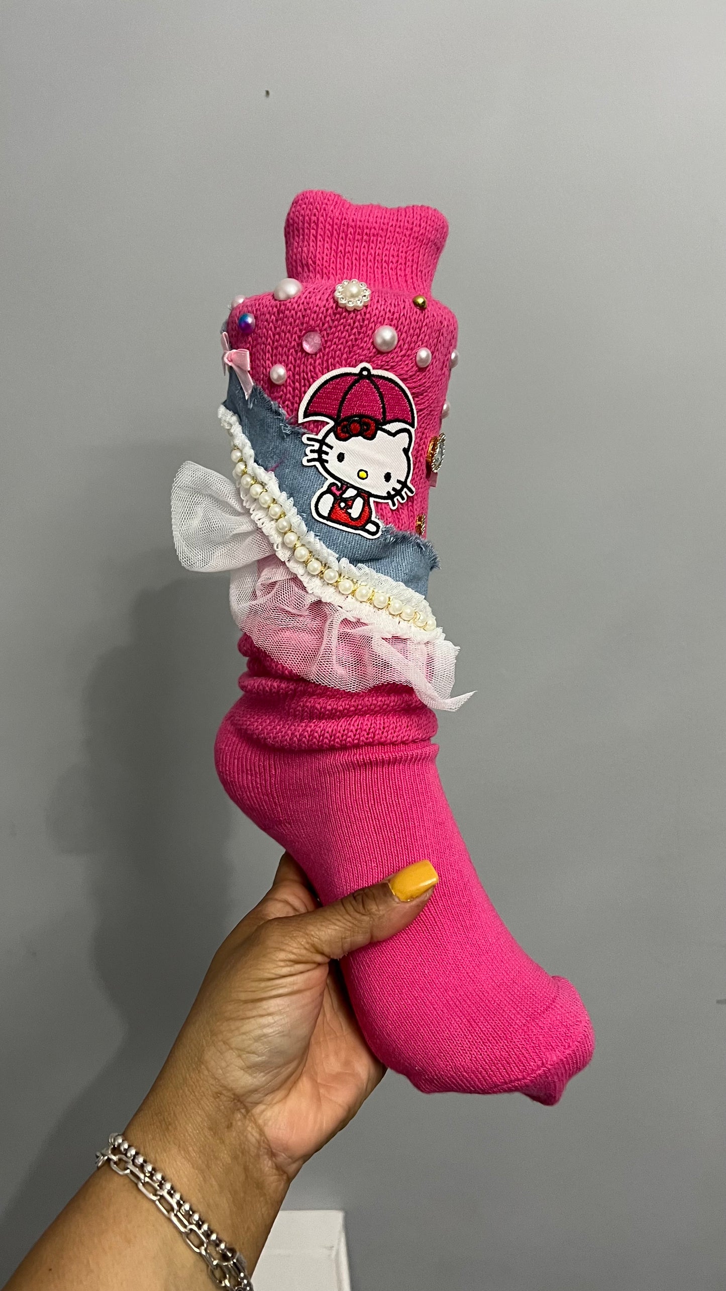 Hello Kitty BLING junk socks