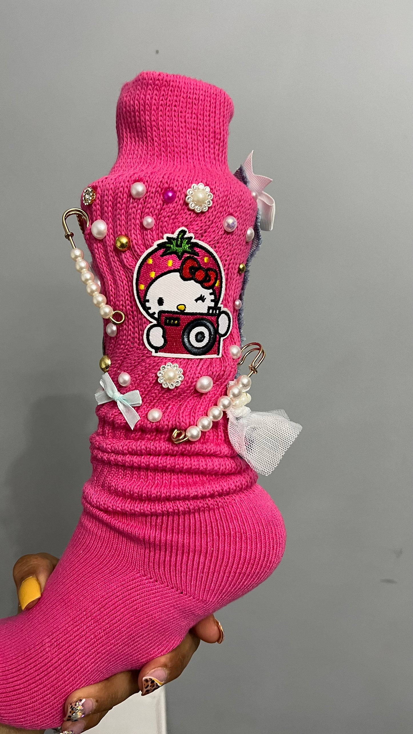 Hello Kitty BLING junk socks