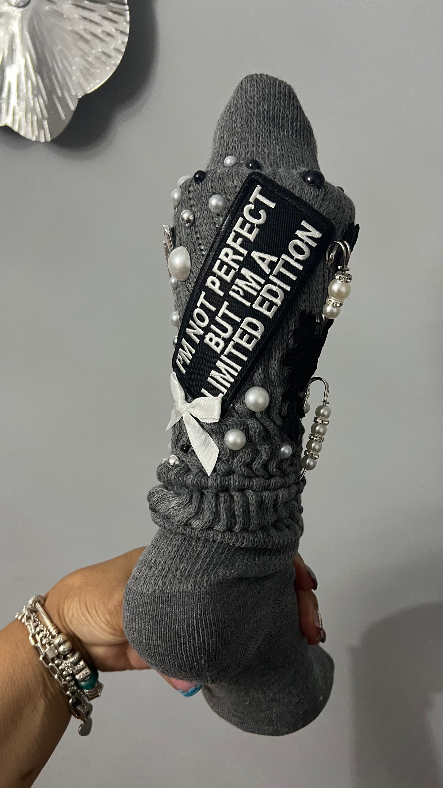 Custom Bling Junk Sock