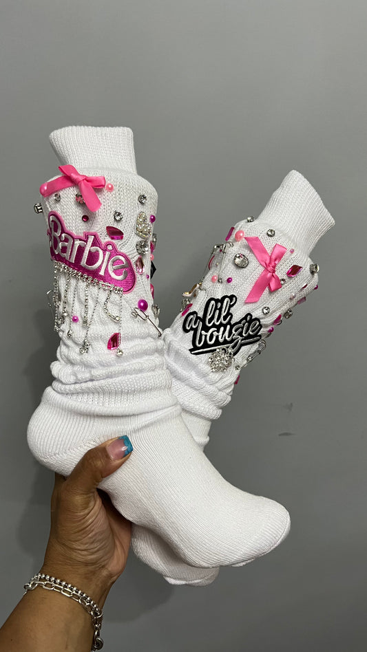 Barbie Bling junk sock