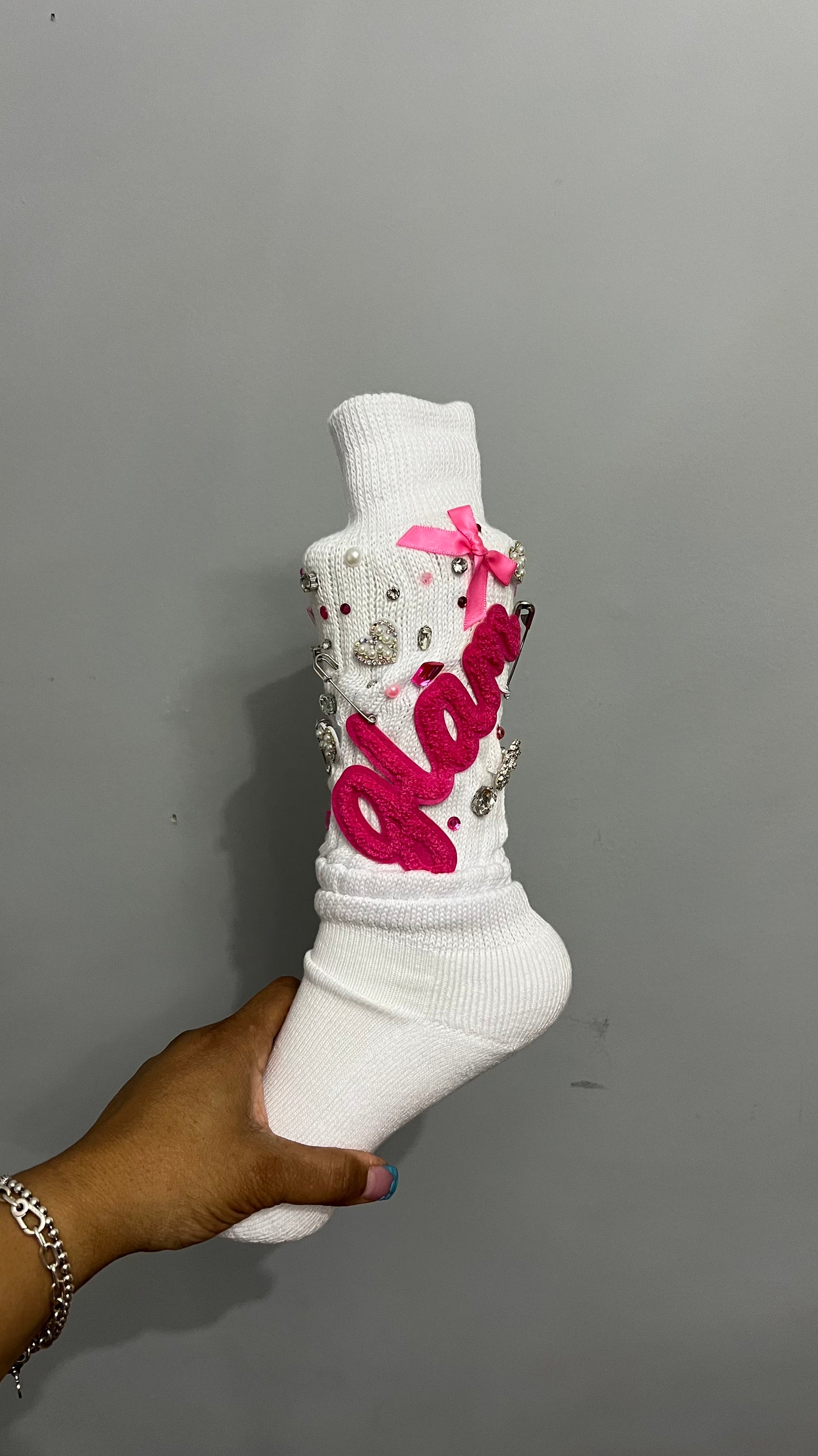 Barbie Bling junk sock