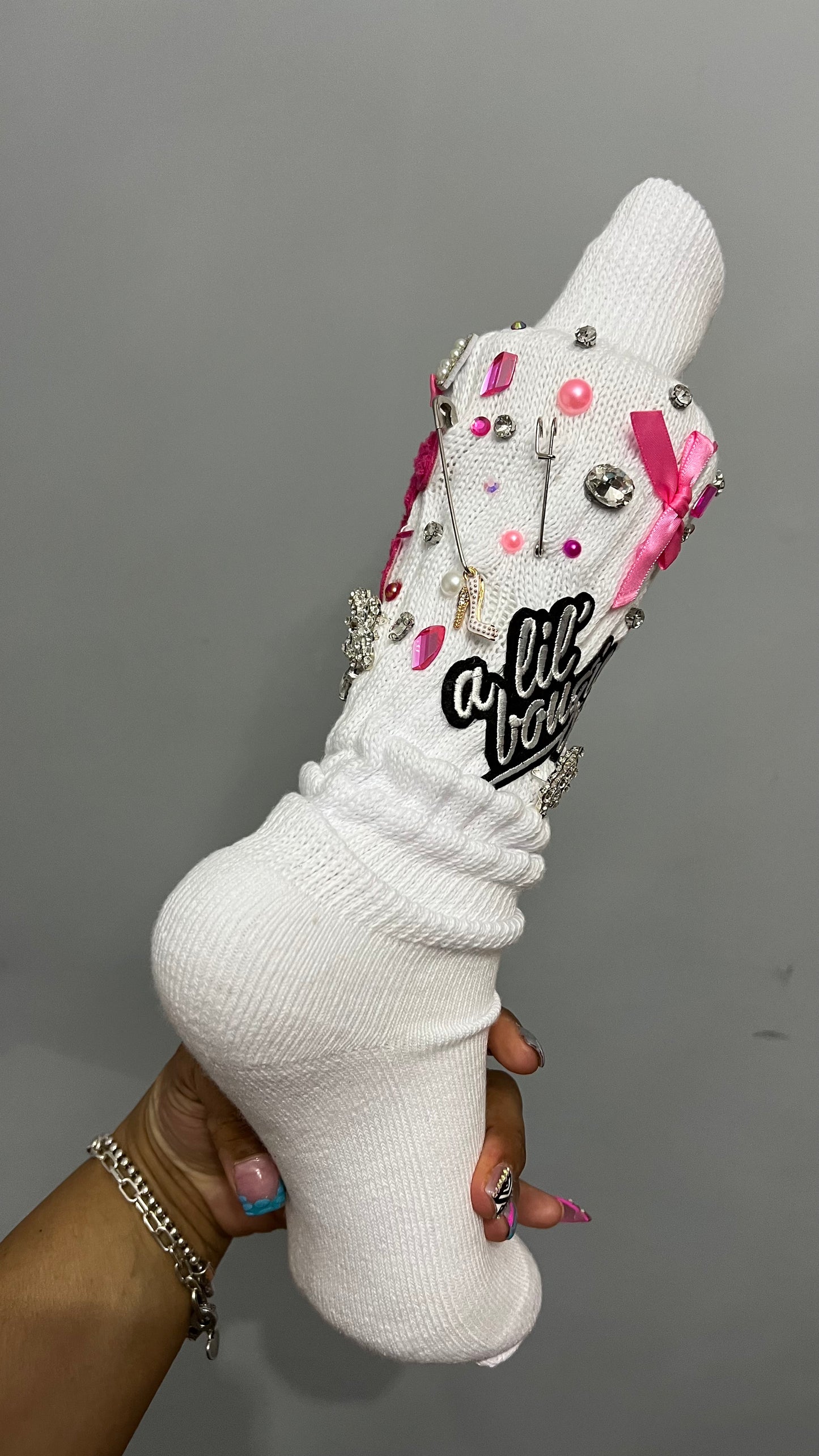 Barbie Bling junk sock