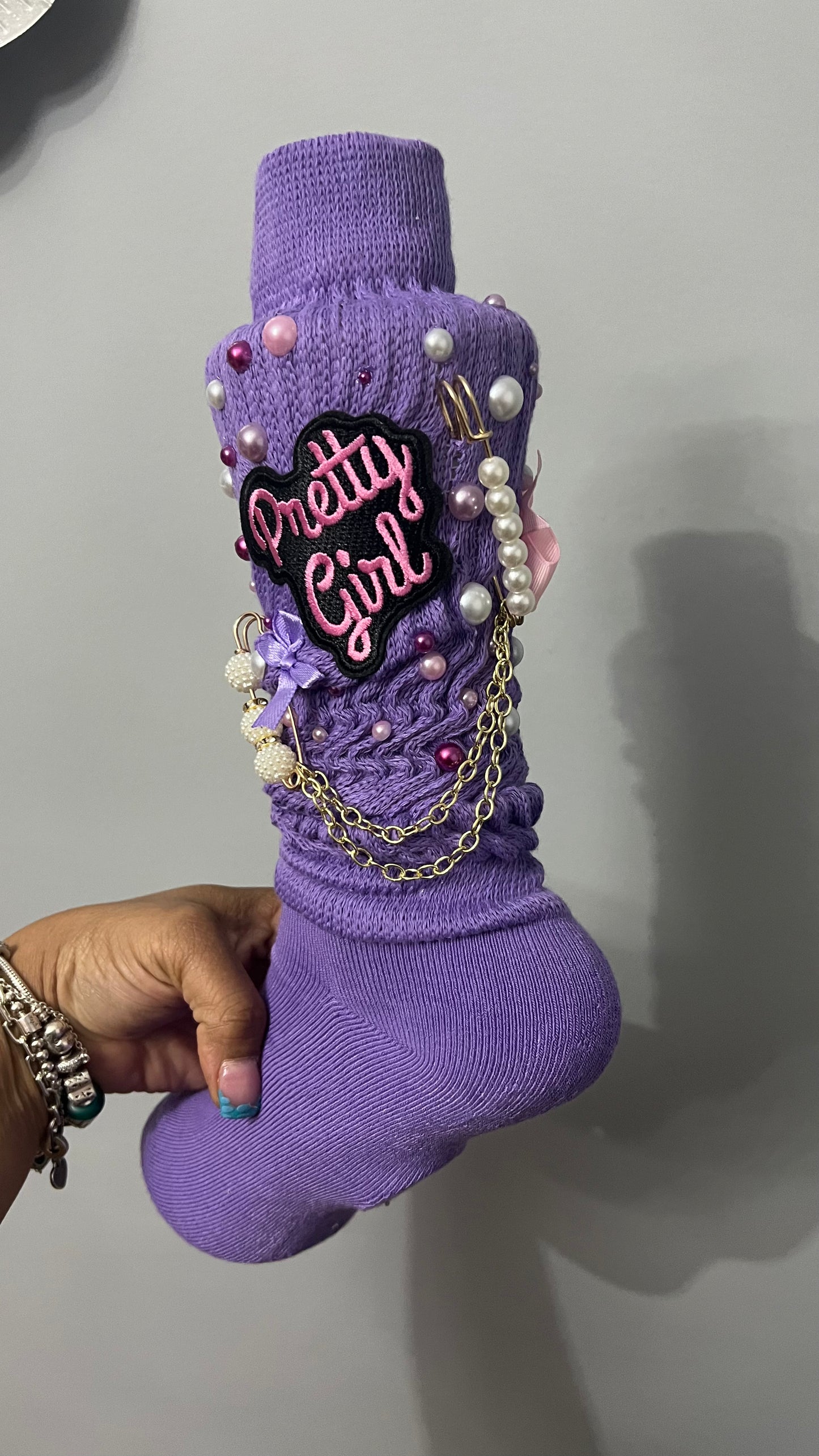 Pretty Girl Bling junk socks