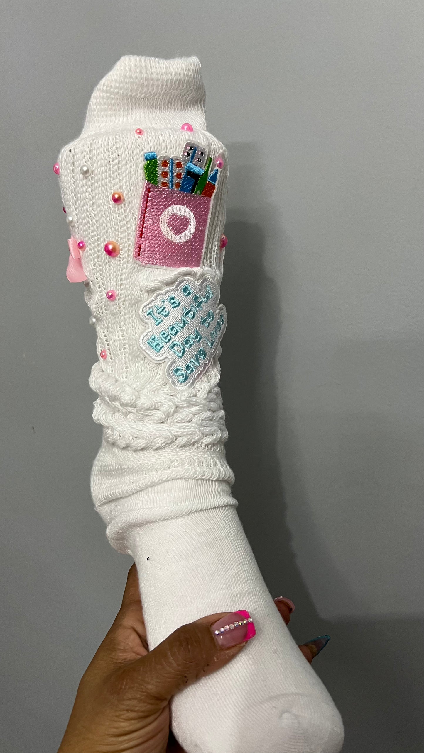 Nurse Bling junk Socks