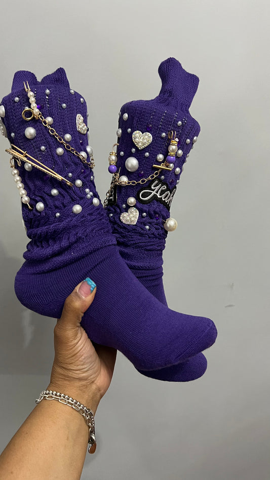 Bling Junk Socks