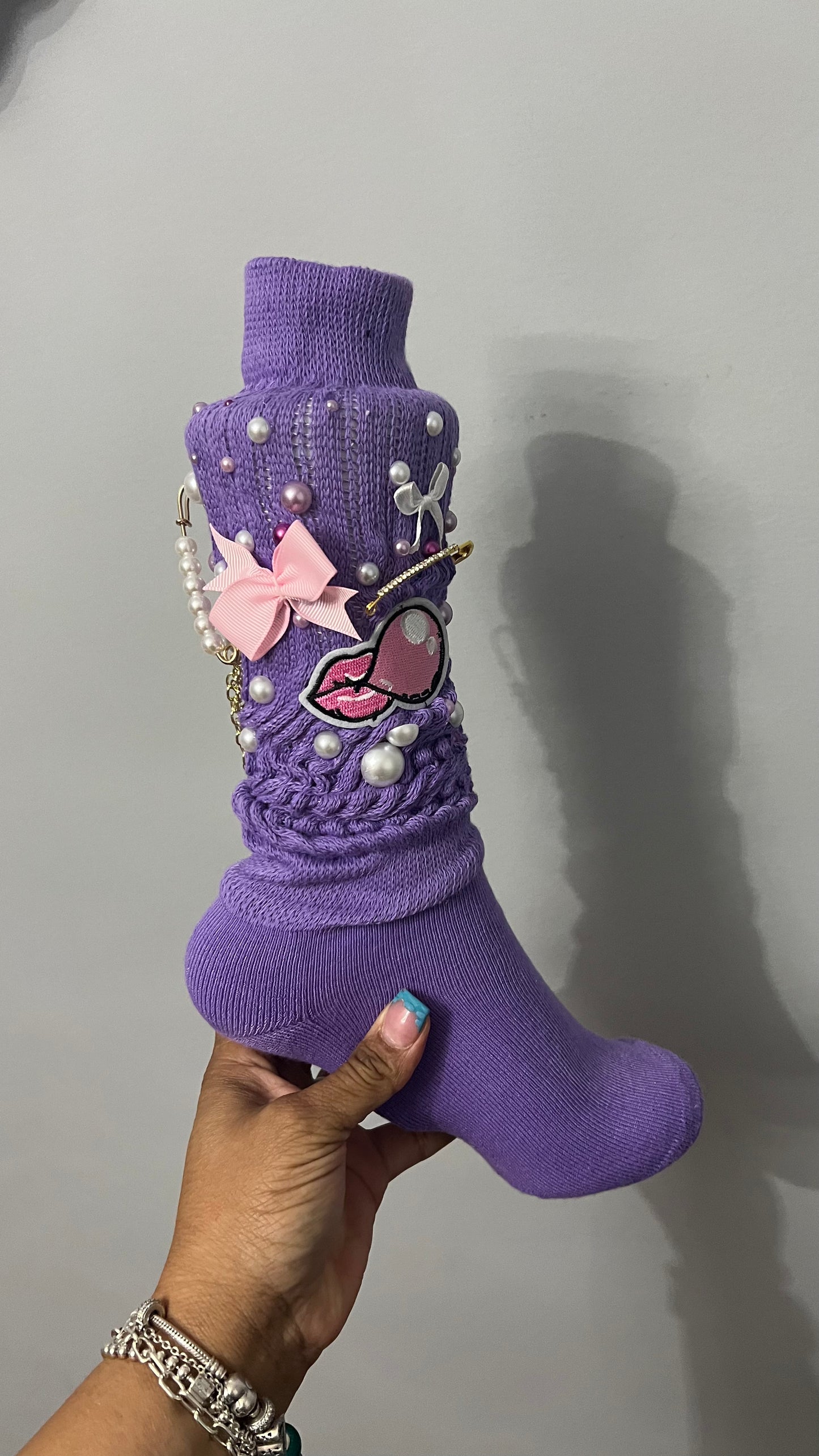 Pretty Girl Bling junk socks