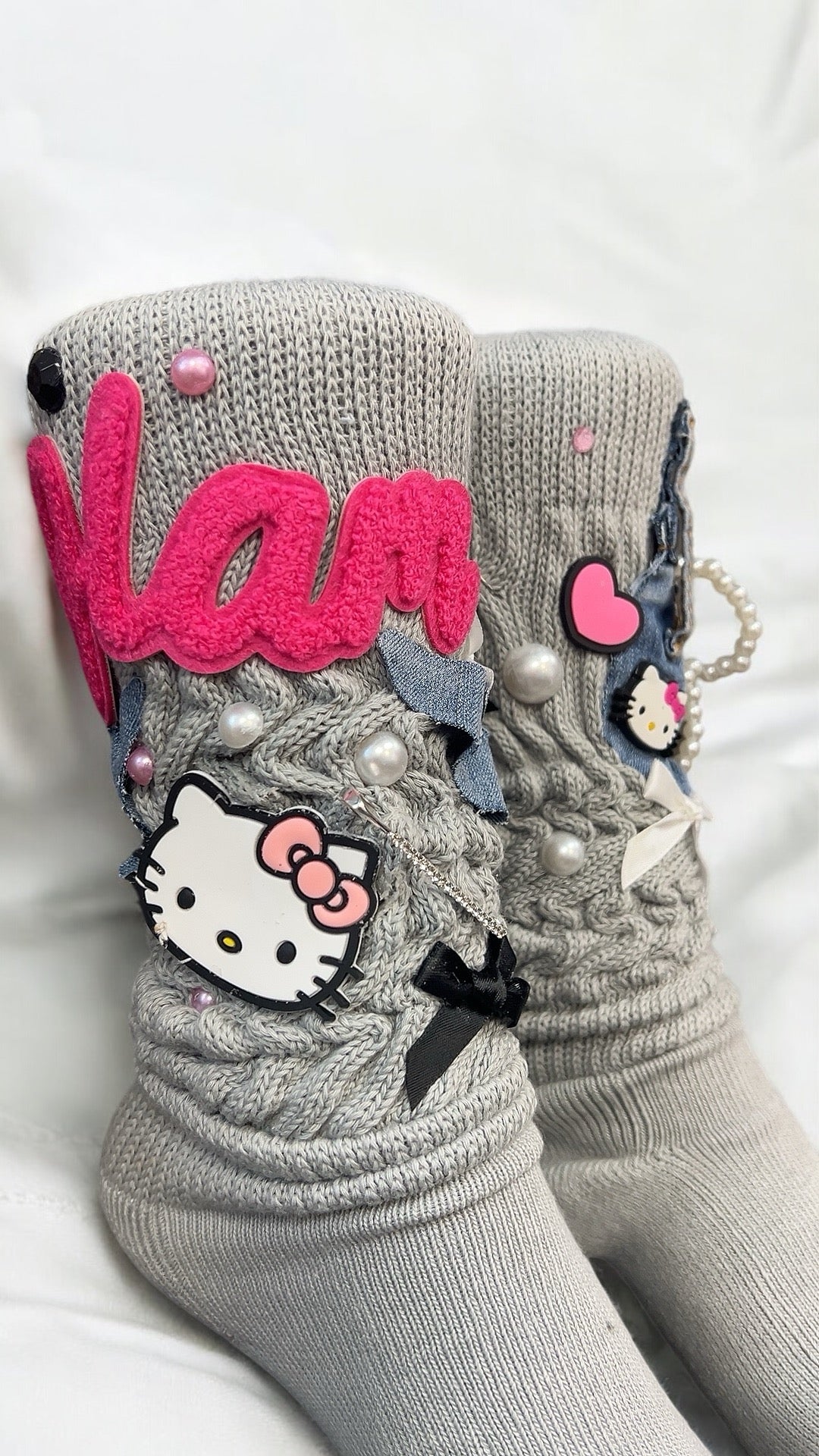 Hello Kitty Bling Socks