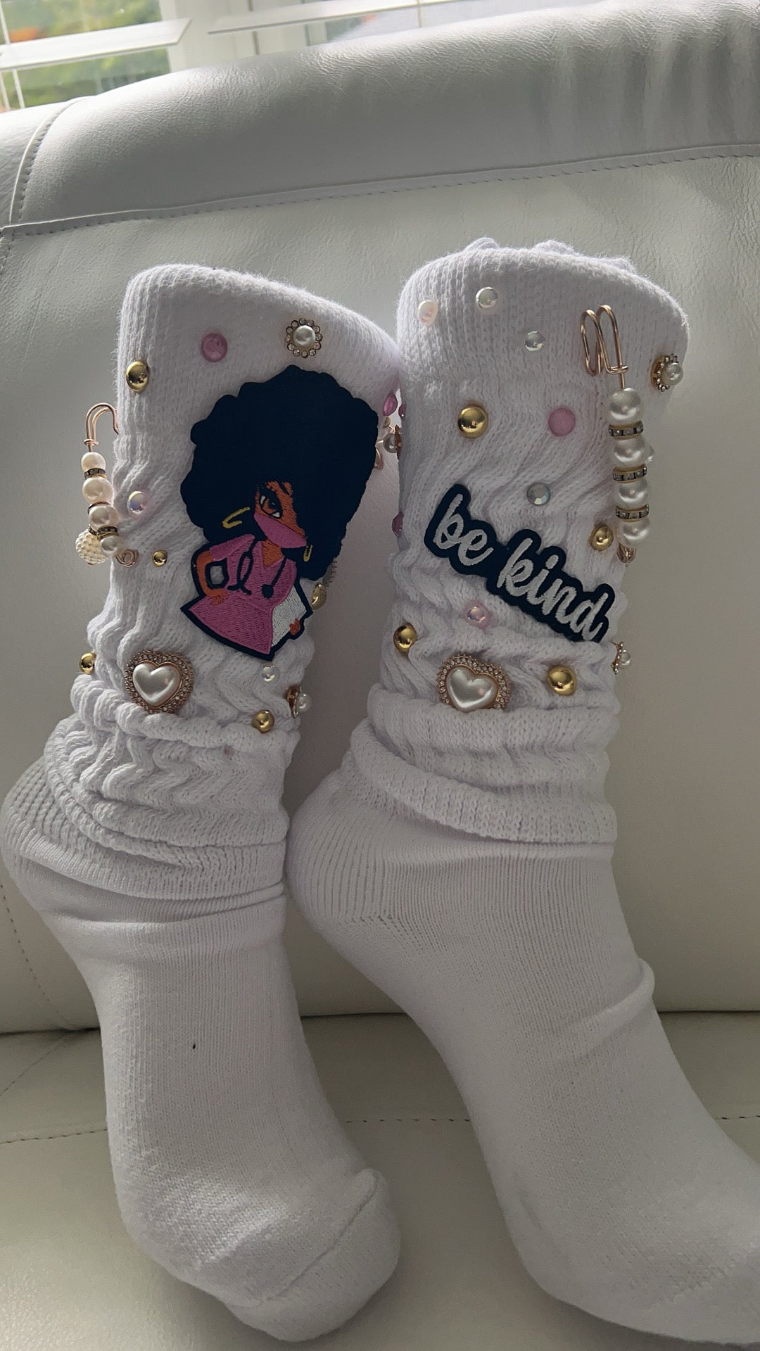 Nurse Bling Socks