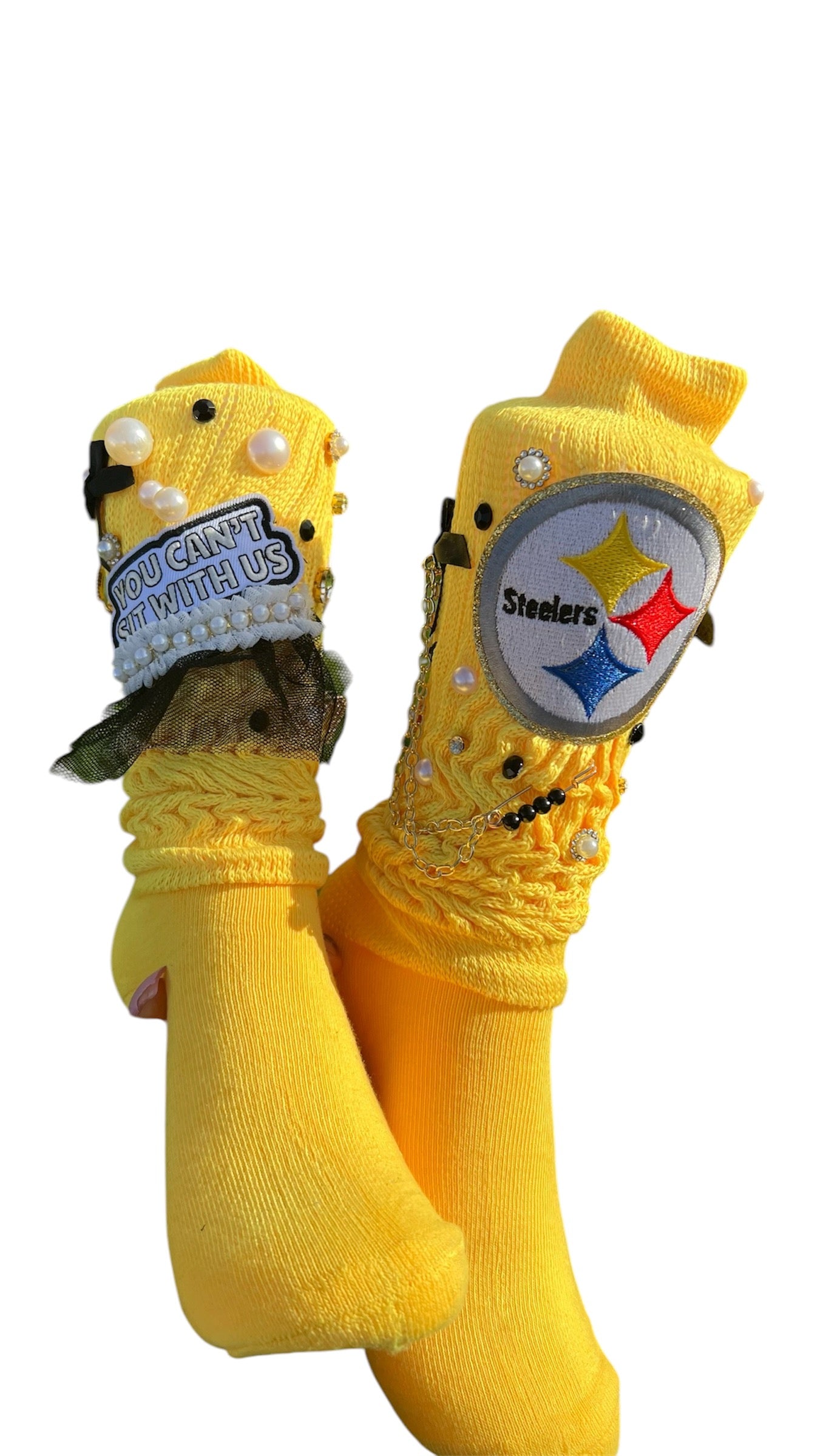 Pittsburgh Steelers Bling junk socks