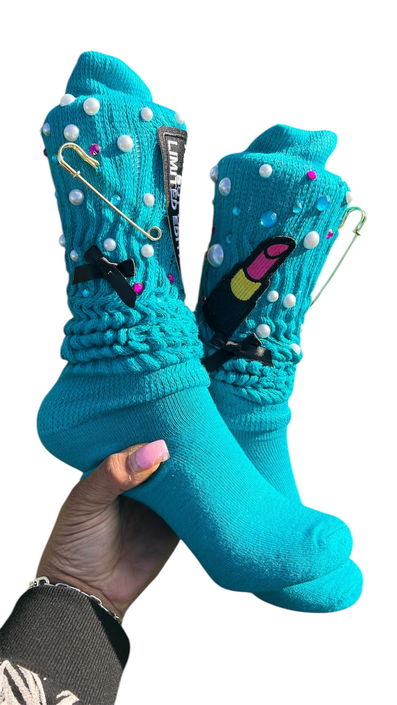 Pretty girl Bling Socks