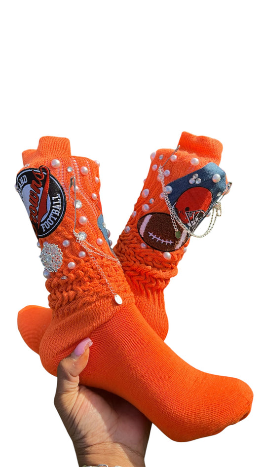 Cleveland Browns Bling junk Socks