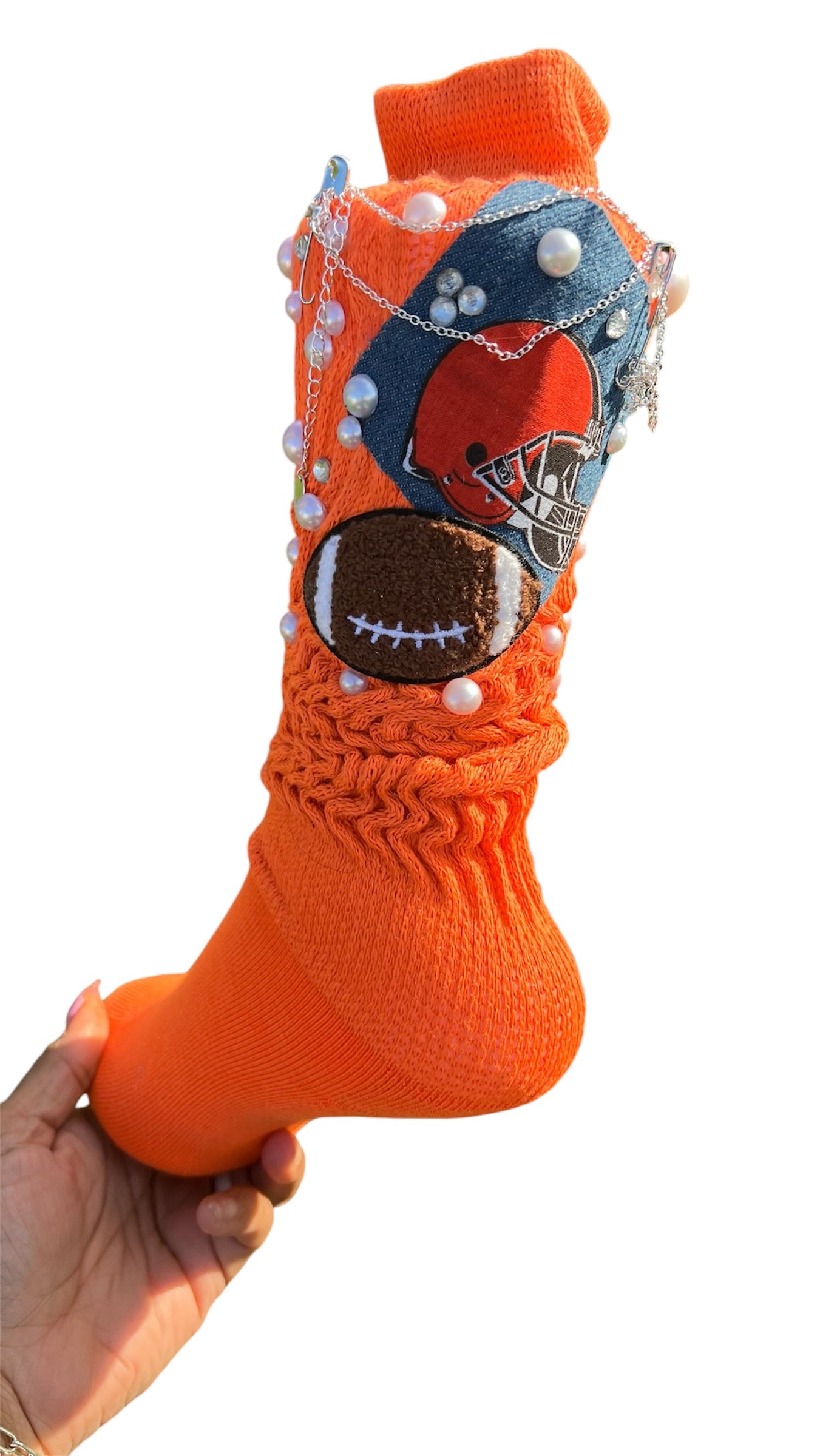 Cleveland Browns Bling junk Socks